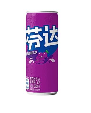 Exotic Fanta Soda Grape Can Can 24 Count