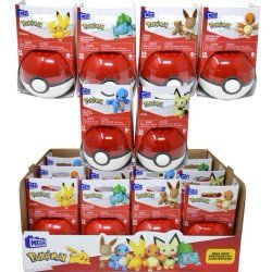 Pokemon MEGA Construx Poke Ball Evergreen - Assorted 12 count