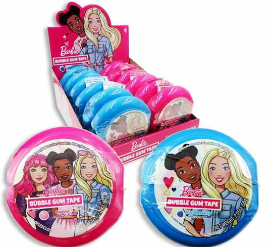 Barbie Bubble Gum Tape 12 Count