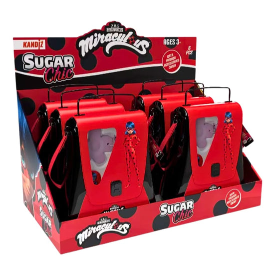 Miraculous Sugar Chic W/ Reusable Candy Box 6 Count