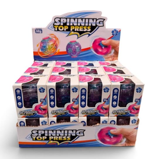 Viral Spin Toys | Light Up Pink Box - Assorted 24 Count