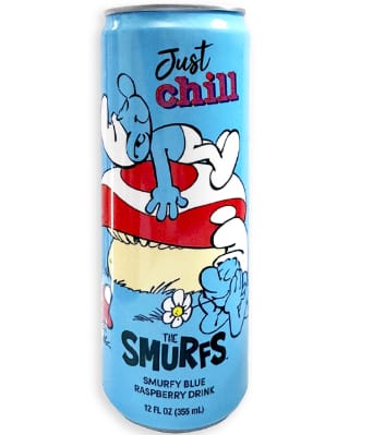 Boston America | Smurf Just Chill Smurfy Blue Raspberry 12 Count