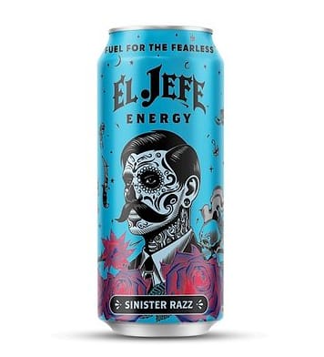 El Jefe Energy Sinister Razz 12 Count
