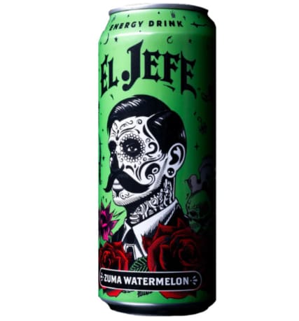 El Jefe Energy Zuma Watermelon 12 Count
