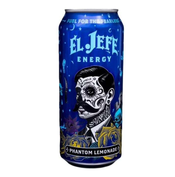 El Jefe Energy Phantom Lemonade 12 Count
