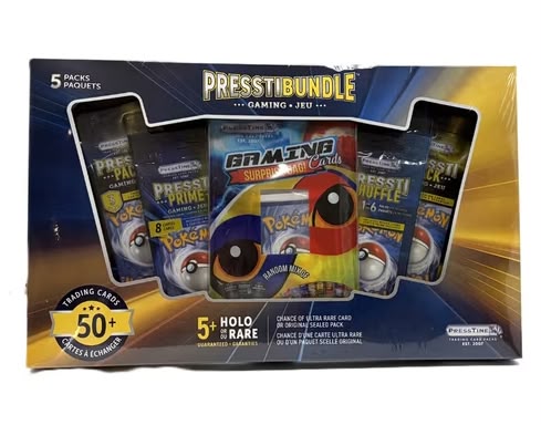 Pokemon Presstibundle Gift Pack 12 count