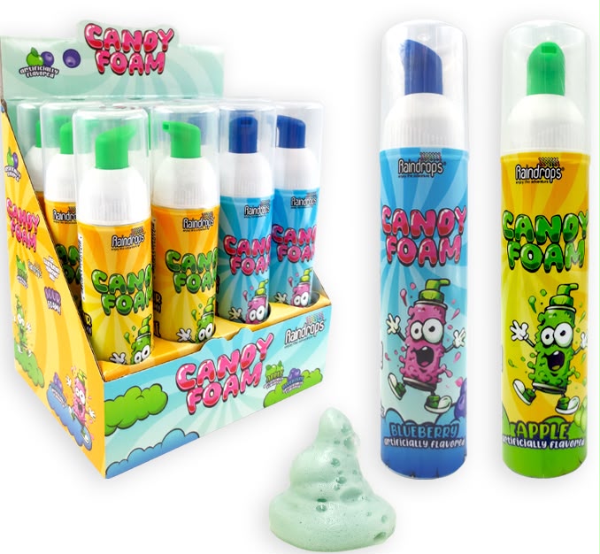 Raindrops Candy Foam  12 Count