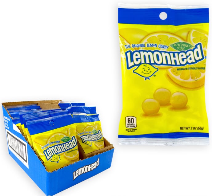 Ferrara Candy Company - Lemonhead Mini Per Bag 18 Count