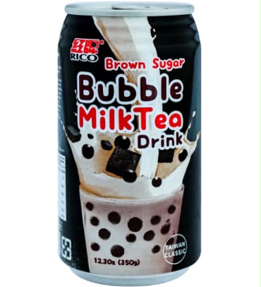 Exotic Rico Bubble Tea W/ Tapioca - Brown Sugar 24 Count