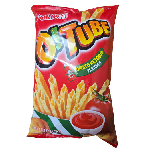 O! Tube Chips Tomato Ketchup 12 count