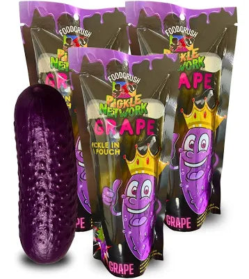 Food Crush Grape Pickle 12 count