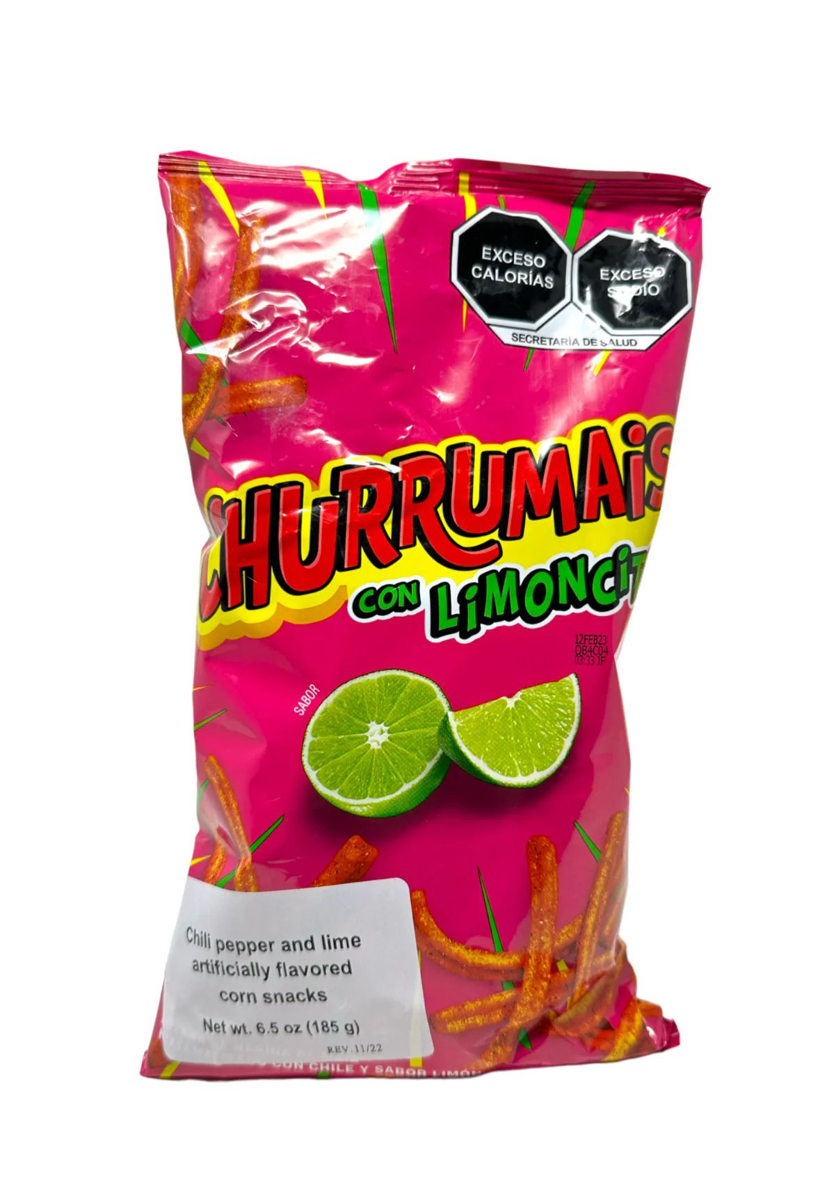 Churrumais Con Limon 12 Count