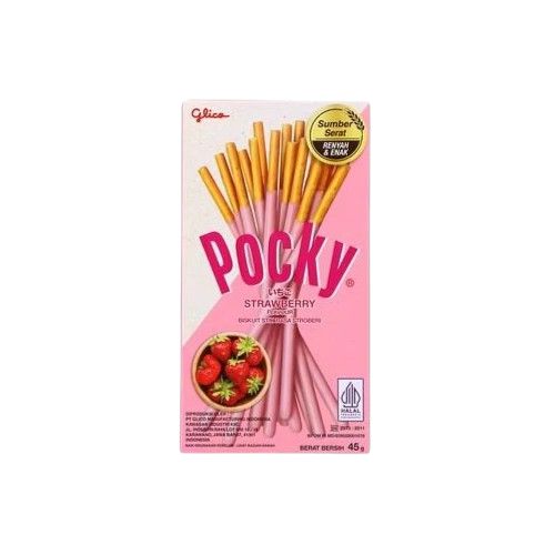 Pocky Milk Strawberry 18 Count