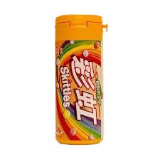 Skittles Tube Colorful Inflatable Fruit Tea (Orange) 30g 12 Count
