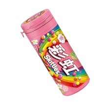 Skittles Colorful Inflatable Tropical (Pink) 30g 12 count