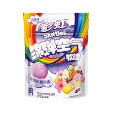 Skittles Air Gummy Flower Fruit 36g 8 count