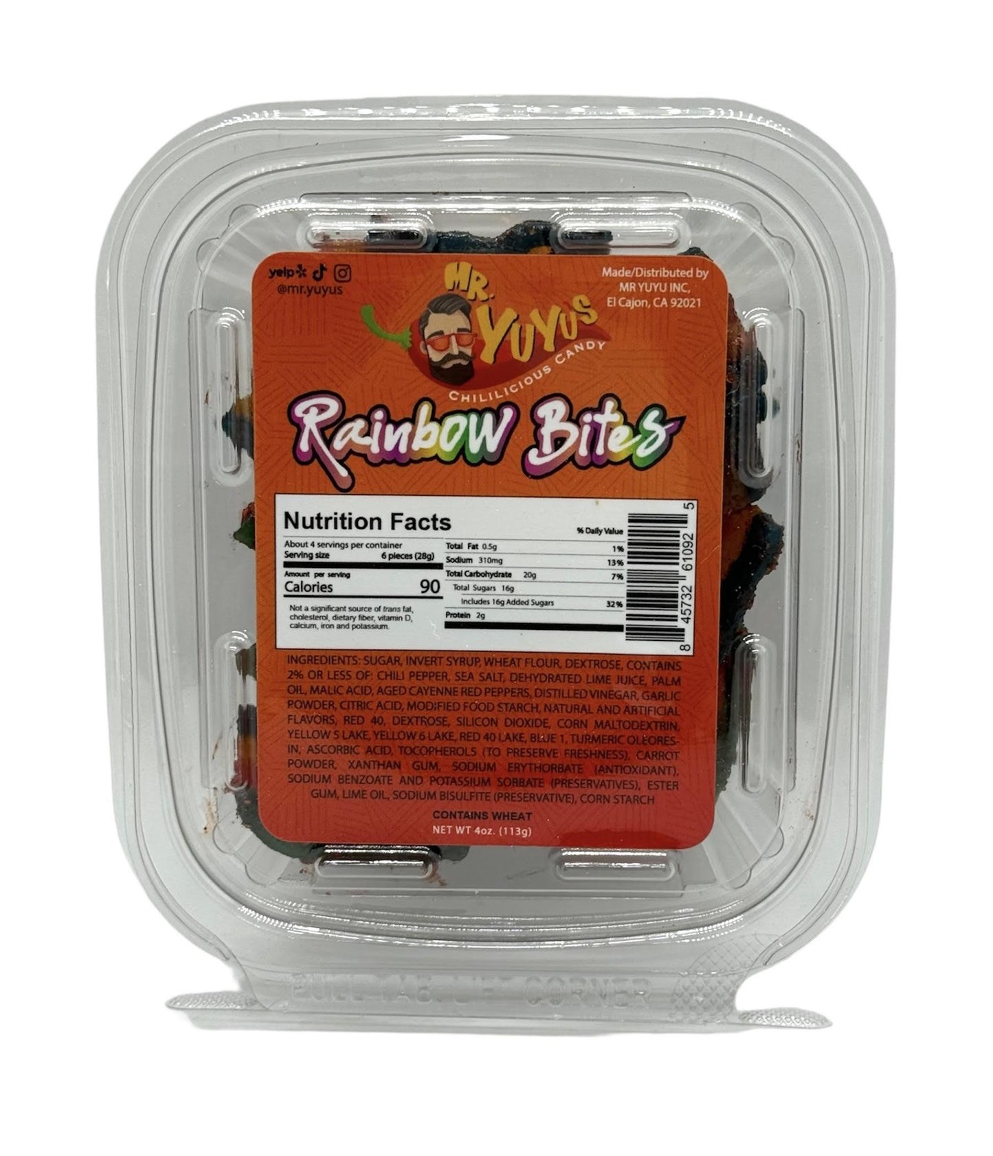 Mr. YuYu's Rainbow Bites 12 count