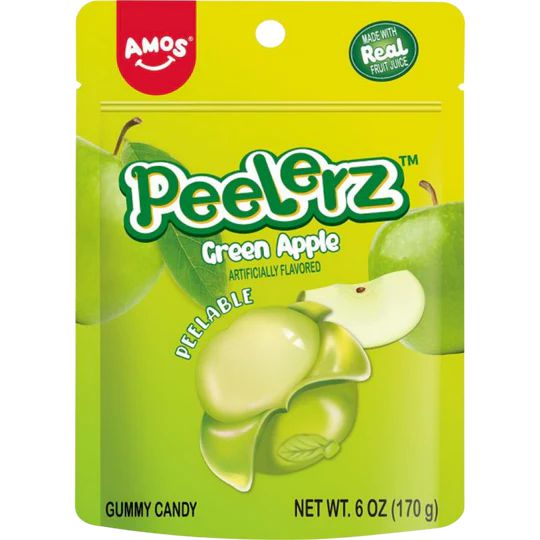 Peelerz Gummy Green Apple 12 count